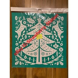 Chalk Couture Silk Screen Transfers Stencils Christmas Scandinavian Pattern NEW